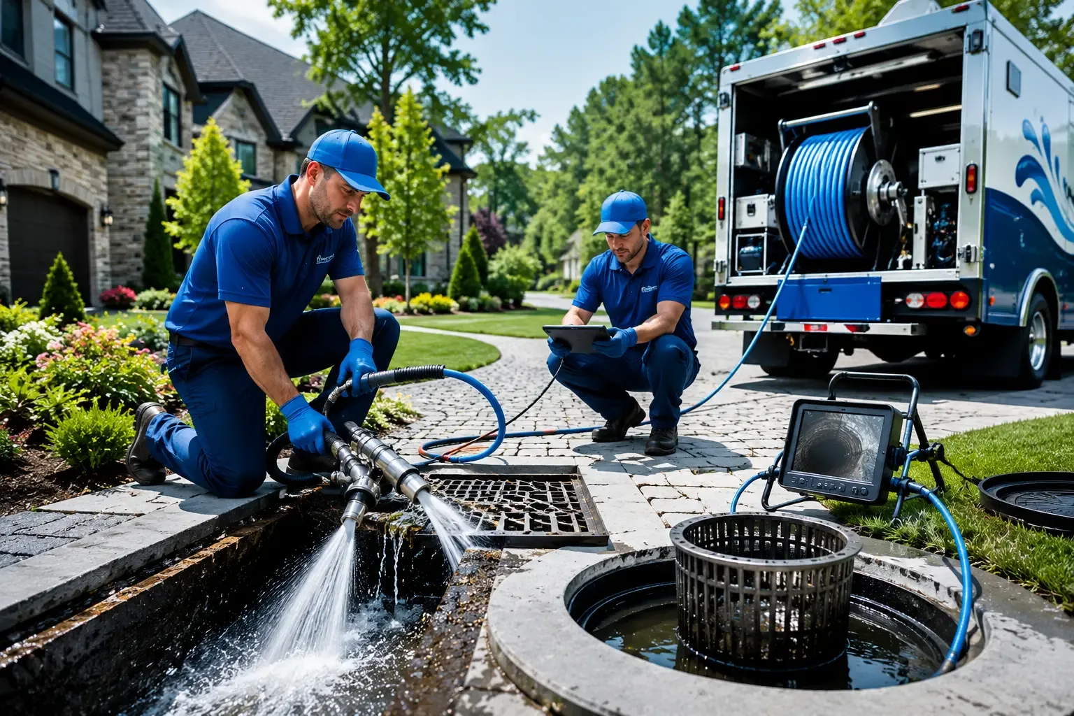 Local outdoor drain cleaning professionals in Greenwich, CT